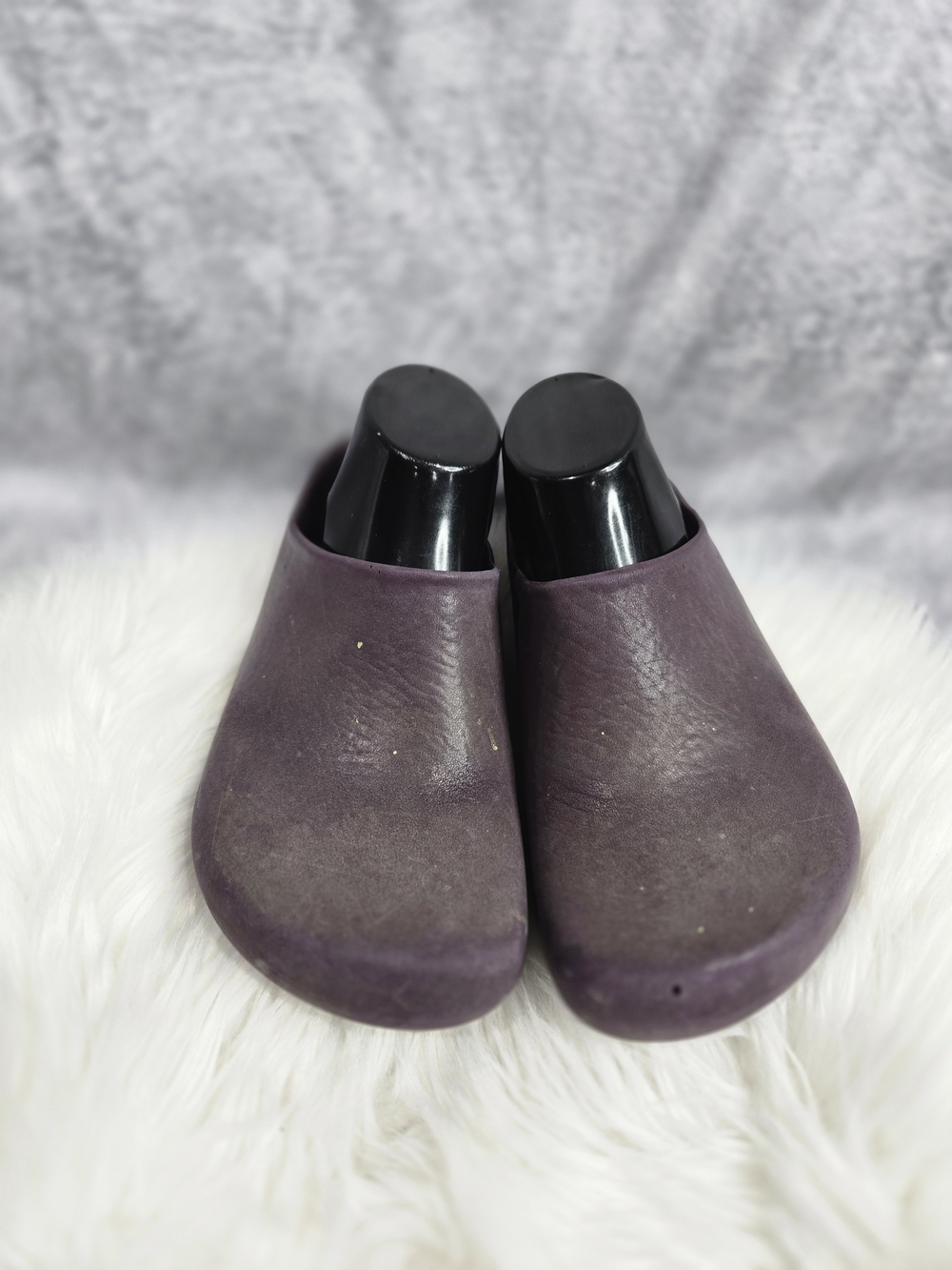 Birkenstock Super Birki's Ges-Gesch Unisex Purple Slip On Clog Shoes